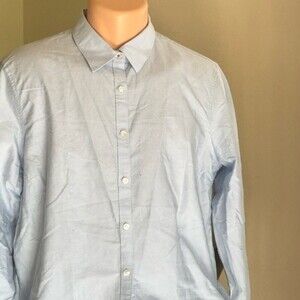 Land's End Outfitters Men's Long Sleeve Button Up Shirt XL